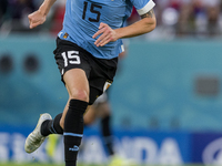 Federico Valverde  during the World Cup match between Uruguay v Korea Republic in Doha, Qatar, on November 24, 2022. (