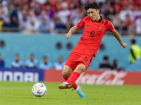 Inbeom Hwang  during the World Cup match between Spain v Costa Rica, in Doha, Qatar, on November 23, 2022. (