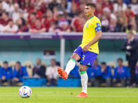 Thiago Silva  during the World Cup match between Brasil v Serbia, in Lusail, Qatar, on November 24, 2022. (