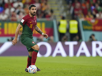 Ruben Neves Defensive Midfield of Portugal and Wolverhampton Wanderers during the FIFA World Cup Qatar 2022 Group H match between Portugal a...