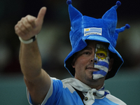 Uruguay supporter prior the FIFA World Cup Qatar 2022 Group H match between Portugal and Uruguay at Lusail Stadium on November 28, 2022 in L...