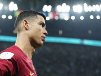 Cristiano Ronaldo centre-forward of Portugal during the FIFA World Cup Qatar 2022 Group H match between Portugal and Uruguay at Lusail Stadi...