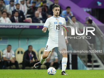 Sebastian Coates Centre-Back of Uruguay and Sporting during the FIFA World Cup Qatar 2022 Group H match between Portugal and Uruguay at Lusa...