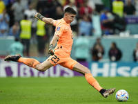 Sergio Rochet Goalkeeper of Uruguay and Club Nacional does passed during the FIFA World Cup Qatar 2022 Group H match between Portugal and Ur...