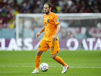 Daley Blind left-back of Netherlands and Ajax Amsterdam during the FIFA World Cup Qatar 2022 Group A match between Netherlands and Qatar at...