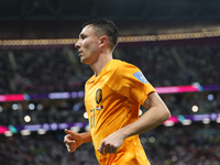 Steven Berghuis attacking midfield of Netherlands and Ajax Amsterdam during the FIFA World Cup Qatar 2022 Group A match between Netherlands...