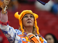 Netherlands suppoorter during the FIFA World Cup Qatar 2022 Group A match between Netherlands and Qatar at Al Bayt Stadium on November 29, 2...