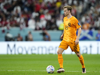 Frenkie de Jong central midfield of Netherlands and FC Barcelona during the FIFA World Cup Qatar 2022 Group A match between Netherlands and...