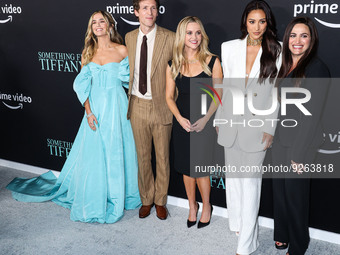 Zoey Deutch, Daryl Wein, Reese Witherspoon, Shay Mitchell and Lauren Levy Neustadter arrive at the Los Angeles Premiere Of Amazon Prime Vide...