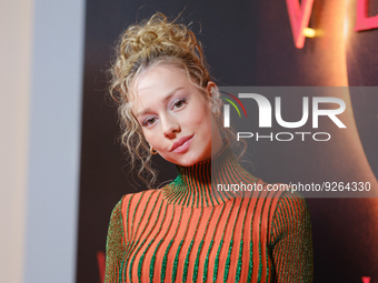 Actress Ester Exposito attends to 'Venus' photocall in Madrid on November 30, 2022 in Madrid, Spain. (