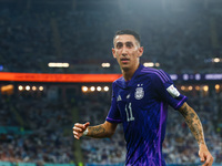 Angel Di Maria (ARG) during the World Cup match between Poland v Argentina , in Doha, Qatar, on November 30, 2022.
NO USE POLAND (