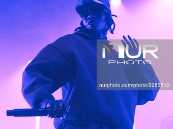 British rapper, singer and actress Little Simz performs live at Fabrique in Milan, Italy on December 5, 2022 (