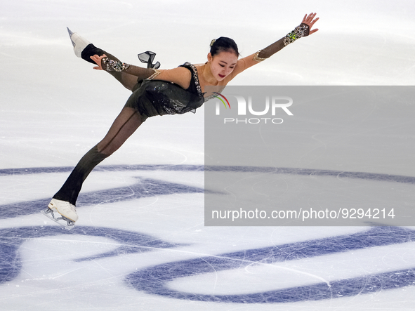 Chaeyeon KIM during ISU Grand Prix of Figure Skating Final 2022 - day 1 in Turin, on December 8, 2022 