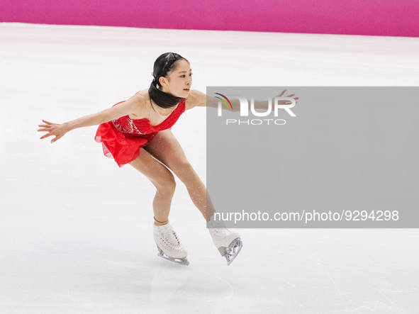 Hana YOSHIDA during ISU Grand Prix of Figure Skating Final 2022 - day 1 in Turin, on December 8, 2022 