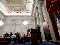 Senator Roy Blunt (R-MO) speaks at a Senate briefing on Iran in the Kennedy Caucus Room.  The event was hosted by the Organization of Irania...