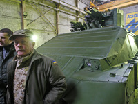 A military armored machine 