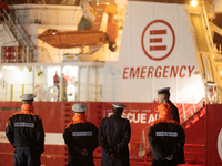 The ''Life Support,'' an NGO ship with 142 migrants on board, entered the port of Livorno, Italy on 22 December 2022. The Life Support is th...