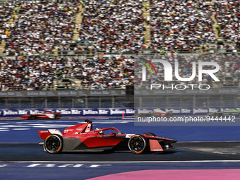 27 DENNIS Jake (gbr), Avalanche Andretti Formula E, Spark-Porsche, Porsche 99X Electric, action during the 2023 Hankook Mexico City E-Prix,...