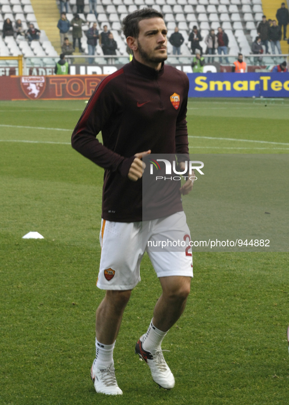 Alessandro Florenzai before the Seria A match  between Torino FC and AS Roma at the olympic stadium of turin on december 5, 2015 in torino,...