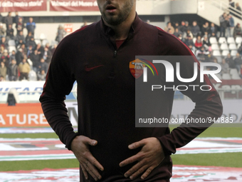 Miralem Pjanic before the Seria A match  between Torino FC and AS Roma at the olympic stadium of turin on december 5, 2015 in torino, italy....