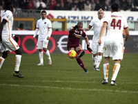 Shot of Bruno Peres during the Seria A match  between Torino FC and AS Roma at the olympic stadium of turin on december 5, 2015 in torino, i...