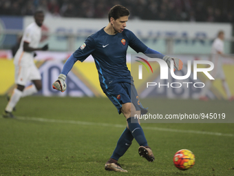 Wojciech Szczesny during the Seria A match  between Torino FC and AS Roma at the olympic stadium of turin on december 5, 2015 in torino, ita...