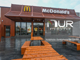McDonald's restaurant in Krakow, Poland on January 18, 2023. (