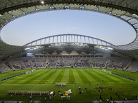 General view of Khalifa International Stadium before Paris Saint-Germain team training session in Doha ,Qatar on 18 January 2023. (