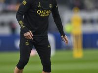 Paris Saint-Germain's Sergio Ramos attends a team training session at Khalifa International Stadium in Doha ,Qatar on 18 January 2023. (