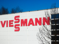 Viessmann building in Katowice, Poland on January 14, 2023. (