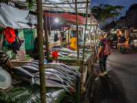 A milkfish vendor and buyer in Rawa Belong, Jakarta on 19 January 2023. Nearing the Chinese New Year, locally known as Imlek, many milkfish...