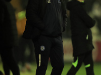 Stockport Manager Dave Challinor during the Sky Bet League 2 match between Stockport County and Bradford City at the Edgeley Park Stadium, S...