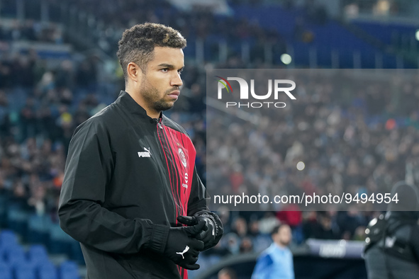 Junior Messias of AC Milan looks on during the Serie A match between SS Lazio and AC Milan at Stadio Olimpico, Rome, Italy on 24 January 202...