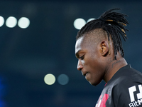 Rafael Leao of AC Milan leaves the pitch dejected during the Serie A match between SS Lazio and AC Milan at Stadio Olimpico, Rome, Italy on...