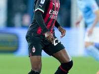 Fikayo Tomori of AC Milan during the Serie A match between SS Lazio and AC Milan at Stadio Olimpico, Rome, Italy on 24 January 2023.  (