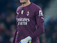 Ciprian Tatarusanu of AC Milan during the Serie A match between SS Lazio and AC Milan at Stadio Olimpico, Rome, Italy on 24 January 2023.  (