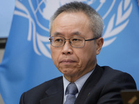 Mr. Li Junhua, UN Under-Secretary-General for Economic and Social Affairs discussess the low economic outlook as well as steps needed to rev...