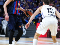  of FC Barcelona during the 2022/2023 Turkish Airlines EuroLeague match between Real Madrid and FC Barcelona at Wizink Center on January 26,...