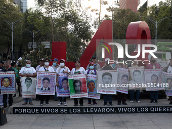 January 26, 2023, Mexico City, Mexico: The parents of the 43 Ayotzinapa normalistas and students, 100 months after their forced disappearanc...