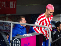 Antoine Griezmann (Atletico Madrid) during the football match between
Real Madrid and Atletico Madrid called El Derby valid for the quarter...