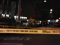 An Off-Duty New York City Police Department Ofiicer was shot in the 75th Precinct on Ruby Road in Brooklyn, New York, New York, United State...