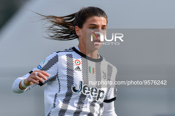 Sofia Cantore (Juventus FC) during the Italian football Serie A Women match ACF Fiorentina vs Juventus FC on February 11, 2023 at the Pietro...