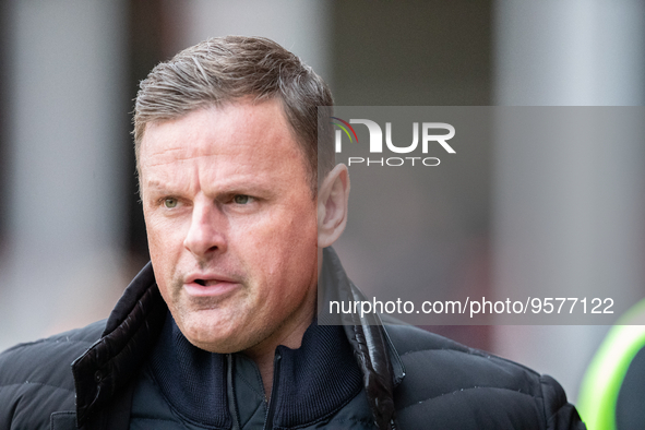 Richie Wellens, manager before the Sky Bet League 2 match between Walsall and Leyton Orient at the Banks's Stadium, Walsall on Saturday 11th...