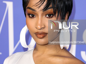 Shenseea arrives at the 2023 Billboard Women In Music held at the YouTube Theater on March 1, 2023 in Inglewood, Los Angeles, California, Un...