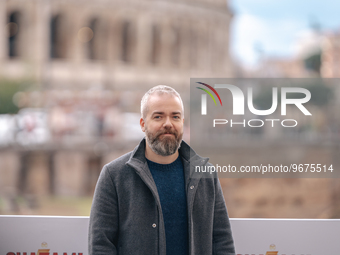 Director David F. Sandberg attends the photocall for ''Shazam! Fury Of The Gods'' at Palazzo Manfredi on March 02, 2023 in Rome, Italy. (