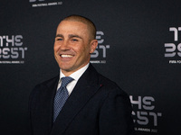 

Fabio Cannavaro, an Italian foreign player and Ballon d'Or winner in 2006, is walking the Green Carpet ahead of The Best FIFA Football Awa...