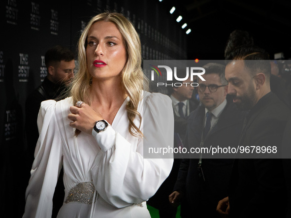 

Alexia Putellas, winner of the Best FIFA Football Player, is walking the Green Carpet ahead of The Best FIFA Football Awards 2022 on Febru...