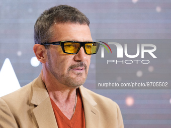 Actor Antonio Banderas during the Talia awards photocall in Madrid, March 6, 2023, Spain (