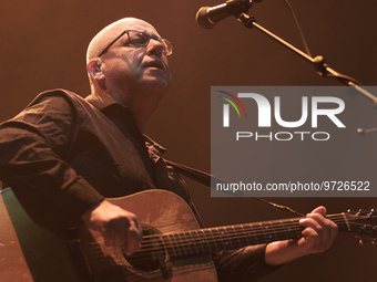 The group PIxies during their performance at the Wizink Center, on 10 March, 2023 in Madrid, Spain.  (