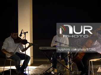 Jazz Fusion on the occasuib of international Jazz day Bahraini independent artists Zeyad Zaiman (Piano) , Ahmed Kamal (Violin) and Guest art...